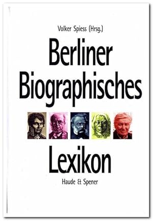 Bild des Verkufers fr Berliner Biographisches Lexikon (2003) zum Verkauf von Libro-Colonia (Preise inkl. MwSt.)