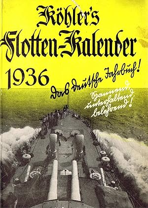 Köhler's Flotten-Kalender (34. Jahrgang 1936)