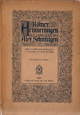 Kölner Erinnerungen (1919)