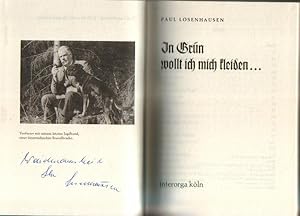 Bild des Verkufers fr In Grn wollt Ihr mich kleiden zum Verkauf von Libro-Colonia (Preise inkl. MwSt.)