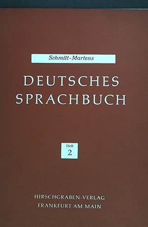 Seller image for Deutsches Sprachbuch; Heft 2 6. Schuljahr for sale by books4less (Versandantiquariat Petra Gros GmbH & Co. KG)