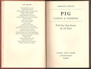 Pig Curing and Cooking: With Very Many Recipes of all Kinds. 1952.