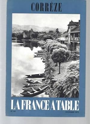 La France à Table - N°165 (novembre 1972) : Corrèze