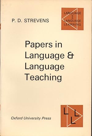 Papers in Language and Language Teaching