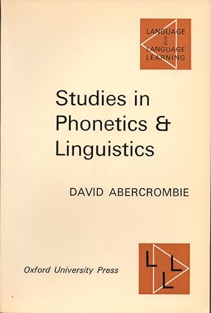 Studies in Phonetics and Linguistics