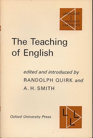 Image du vendeur pour The Teaching of English mis en vente par Kenneth Mallory Bookseller ABAA