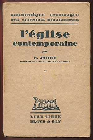 Seller image for L'glise contemporaine * for sale by LibrairieLaLettre2