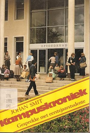 Seller image for Kampuskroniek - Gesprekke met eerstejaarstudente for sale by Snookerybooks