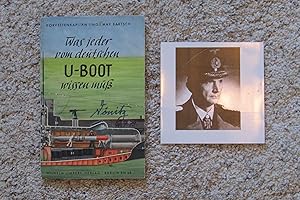 Was Jeter Vom D U-boot Wissen Muss (What Everyone Should Know About the German U-Boat) -- Signed ...