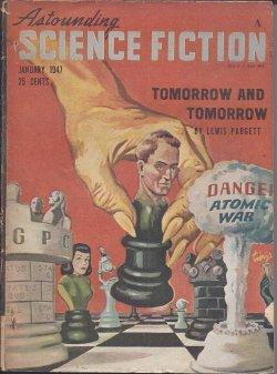 Bild des Verkufers fr ASTOUNDING Science Fiction: January, Jan. 1947 zum Verkauf von Books from the Crypt