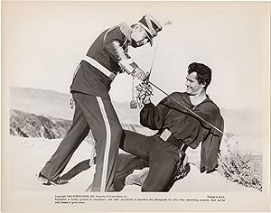 Seller image for Mask of the Avenger (Four original photographs from the 1951 film) for sale by Royal Books, Inc., ABAA