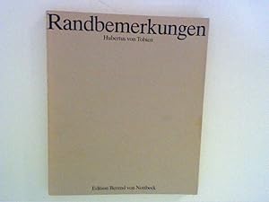 Seller image for Randbemerkungen. for sale by ANTIQUARIAT FRDEBUCH Inh.Michael Simon