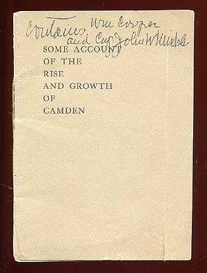 Seller image for Some Account of Camden's Rise and Growth for sale by Between the Covers-Rare Books, Inc. ABAA