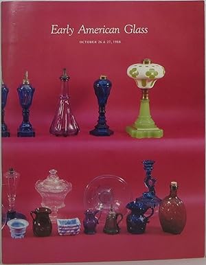 Early American Glass, Hyannis Port, October 26 & 27, 1988