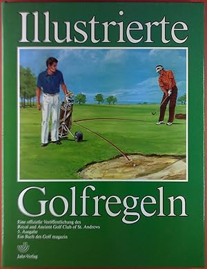 Bild des Verkufers fr Illustrierte Golfregeln zum Verkauf von biblion2