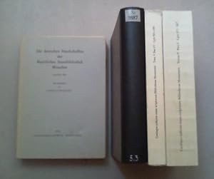 Catalogus codicum manu scriptorum Bibliothecae Monacensis. Tomus V: Die deutschen Handschriften d...