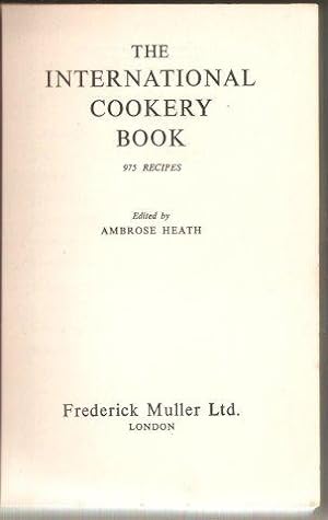 The International Cookery Book 975 Recipes. 1955.