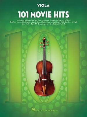 Bild des Verkufers fr 101 Movie Hits for Viola zum Verkauf von AHA-BUCH GmbH