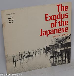 Imagen del vendedor de The exodus of the Japanese a la venta por Bolerium Books Inc.