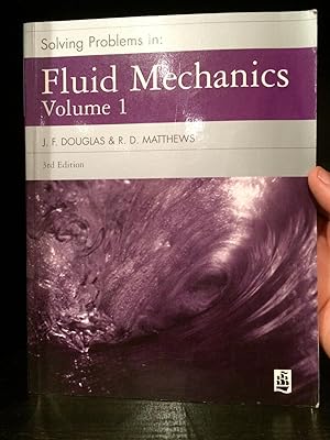 Imagen del vendedor de Solving Problems in Fluid Mechanics: v. 1 a la venta por Temple Bar Bookshop