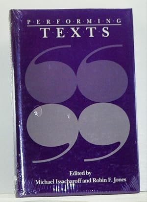 Seller image for Performing Texts for sale by Cat's Cradle Books