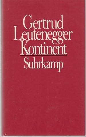 Seller image for Kontinent for sale by Graphem. Kunst- und Buchantiquariat