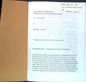 Imagen del vendedor de Komplexes Faktorensystem rumlicher und zeitlicher Bewegungen; a la venta por books4less (Versandantiquariat Petra Gros GmbH & Co. KG)