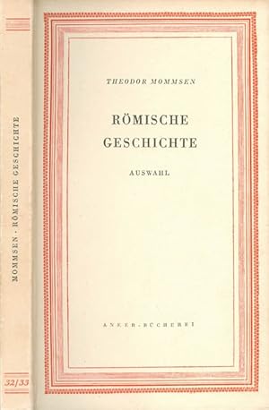 Seller image for Rmische Geschichte (Anker-Bcherei Band 32/33) for sale by The Haunted Bookshop, LLC