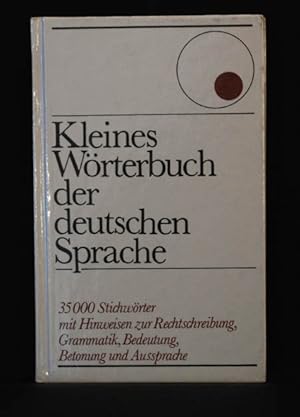 Kleines Wörterbuch der deutschen Sprache