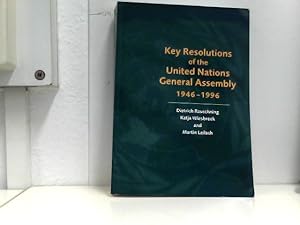 Seller image for Key Resolutions of the United Nations General Assembly 1946-1996 for sale by ABC Versand e.K.