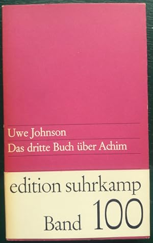 Bild des Verkufers fr Das dritte Buch ber Achim. zum Verkauf von buch-radel