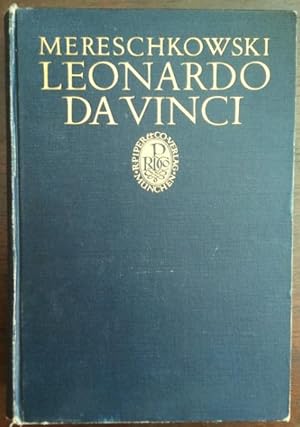 Bild des Verkufers fr Leonardo da Vinci. Historischer Roman. zum Verkauf von buch-radel
