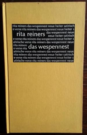 Imagen del vendedor de Das Wespennest. Neue heitere satirische Verse. a la venta por buch-radel