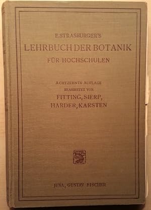 Lehrbuch der Botanik für Hochschulen.