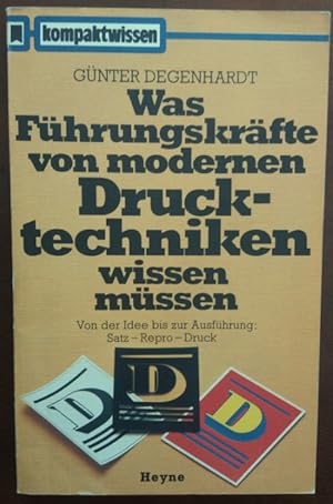 Was Führungskräfte von modernen Drucktechniken wissen müssen.