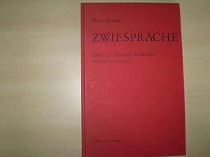 Imagen del vendedor de ZWIESPRACHE. Bilder zu biblischen Gedichten von Heinz Piontek. Nr. 130 von 500 numer., vom Knstler und vom Autor im Druckvermerk signierten Exemplaren. (Gesamtauflage 1000). a la venta por Antiquariat im Schloss