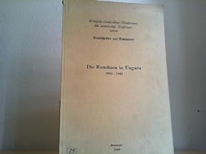 Die Rumänen in Ungarn 1918-1940.