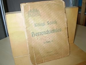 Bild des Verkufers fr Knigl. Schlo Herrenchiemsee. Leporello mit 19 Blatt s/w Abbildungen. zum Verkauf von Antiquariat im Schloss
