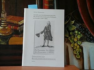 Seller image for Anwlte am Reichskammergericht. Die Prokuratorendynastie Hofmann in Wetzlar (1693 - 1806). Erweiterte und vernderte Fassung des Vortrags vom 26. April 2001 im Stadthaus am Dom zu Wetzlar. for sale by Antiquariat im Schloss