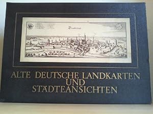 ALTE DEUTSCHE LANDKARTEN UND STÄDTEANSICHTEN. Die schönste Sammlung.