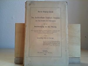 Bild des Verkufers fr Von der Wohlthat Christi: Das hochberhmte Rmische Zeugniss aus dem Zeitalter der Reformation fr die Rechtfertigung aus dem Glauben. Nach vermeintlicher gnzlicher Vernichtung neulichst zu Cambridge wieder aufgefunden, unter Anfgung des italienischen Originaltextes (= Trattato utilissimo del Beneficio.; 75 Seiten) ins Deutsche bertr. u. bevorwortet von einem evangelischen Doktor der Theologie. zum Verkauf von Antiquariat im Schloss