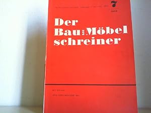 Der Bau und Möbelschreiner 7. Heft, 11. Jahrgang, 1956. Blumenfenster.