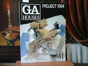 Global Architecture Houses. GA Houses. Project 1994. No.41. Critism by Peter Eisenman.