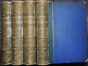 Oeuvres complètes de J.Racine. 4 volumes.