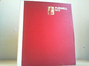 Purnell 1972/73, Umschlagvorderseiten der Bücher, die in dem Jahr erschienen sind. Front of the d...