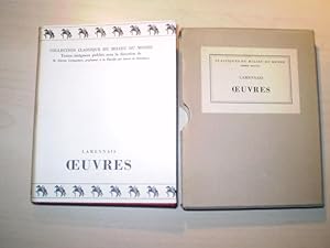 Image du vendeur pour Oeuvres. Introduction de Henri Guillemin. mis en vente par Antiquariat im Schloss