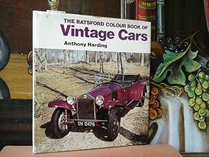 Seller image for The Batsford colour book of Vintage cars. Introduction and commentaries by Anthony Harding. for sale by Antiquariat im Schloss