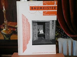 Baumeister. Zeitschrift für Baukultur und Bautechnik. 50. Jahrgang, Heft 2.