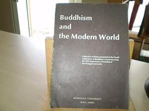 Imagen del vendedor de BUDDHISM AND THE MODERN WORLD. a la venta por Antiquariat im Schloss