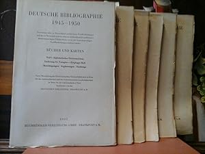 Deutsche Bibliographie 1945-1950. Bücher und Karten. Teil II: Stich- und Schlagwortregister, Lief...
